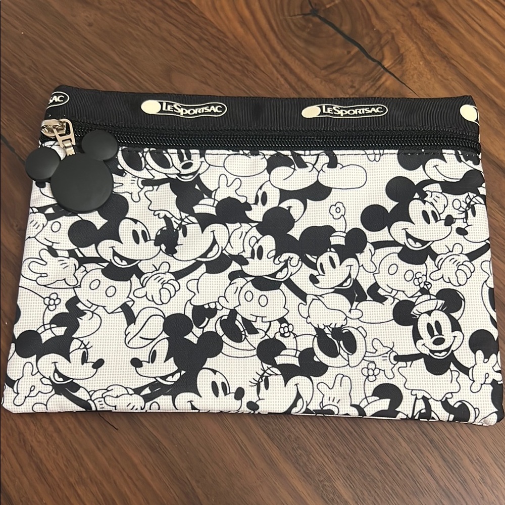 Black and white cute Mickey Mouse Clutch